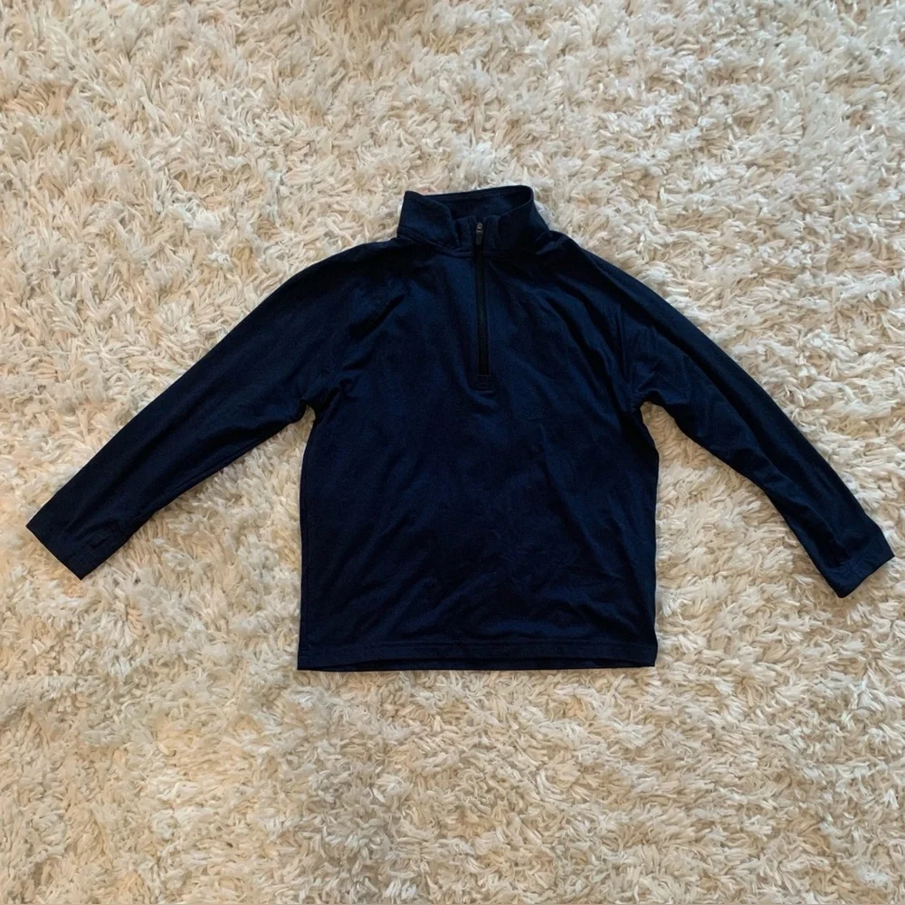 Old Navy CloudMotion 1/4-Zip Performance Top - Navy (S, 6/7) - Picture 3 of 6
